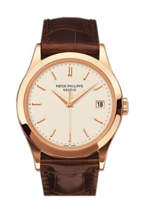 patek philippe calatrava brown men|Patek Philippe Calatrava.